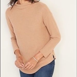 Mock neck sweater